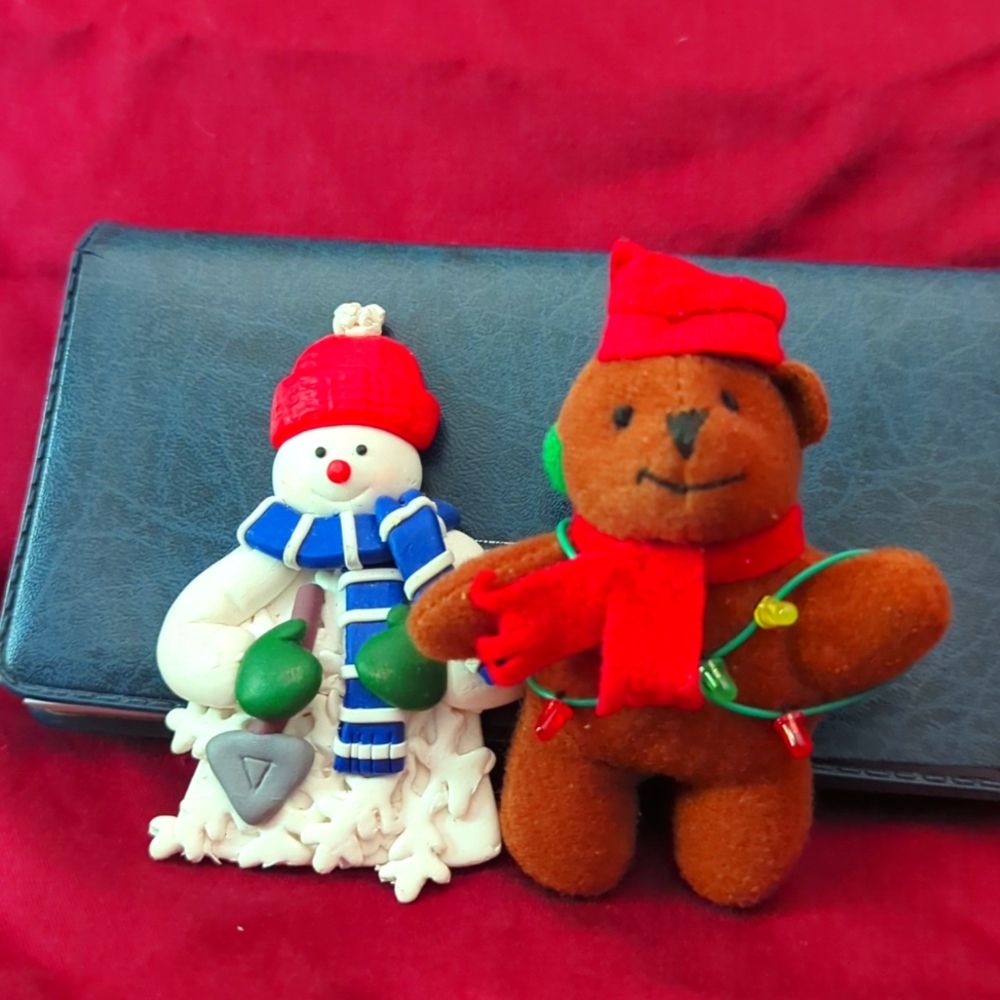 Two Christmas Magnets